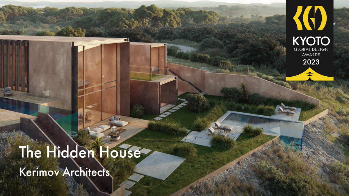 KGDAwards's tweet photo. #KGDAhighlight
#RealEstate

Kyoto Global Design Awards 2023 Winner - Kerimov Architects

Project - The Hidden House
🔗https://t.co/UlRtEnTyEB

#KGDA #KGDA2023 #kgdawards #designawards #RealEstate #Portugal #Lagos #OnTheSlopeOfCliff #MinimallyChangeTheLocalLandscape #continuation https://t.co/ThWiCwbadb