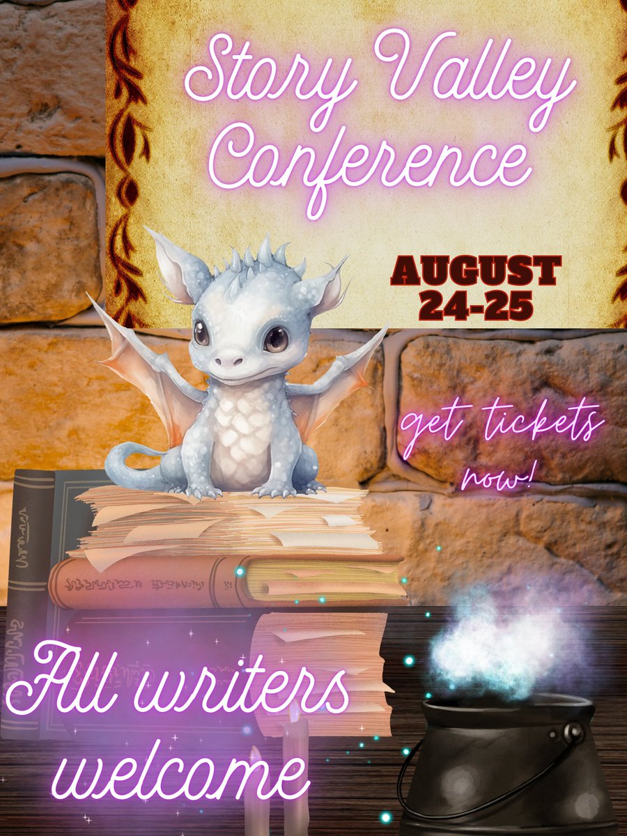 Join me! This conference is run by a knowledgeable and warm group of writers and industry professionals. Some are published through big names like Scholastic while others are indie published.

…valleywritingconference.wordpress.com

#storyvalley
#onlinewritingconference #amwriting #ampublishing