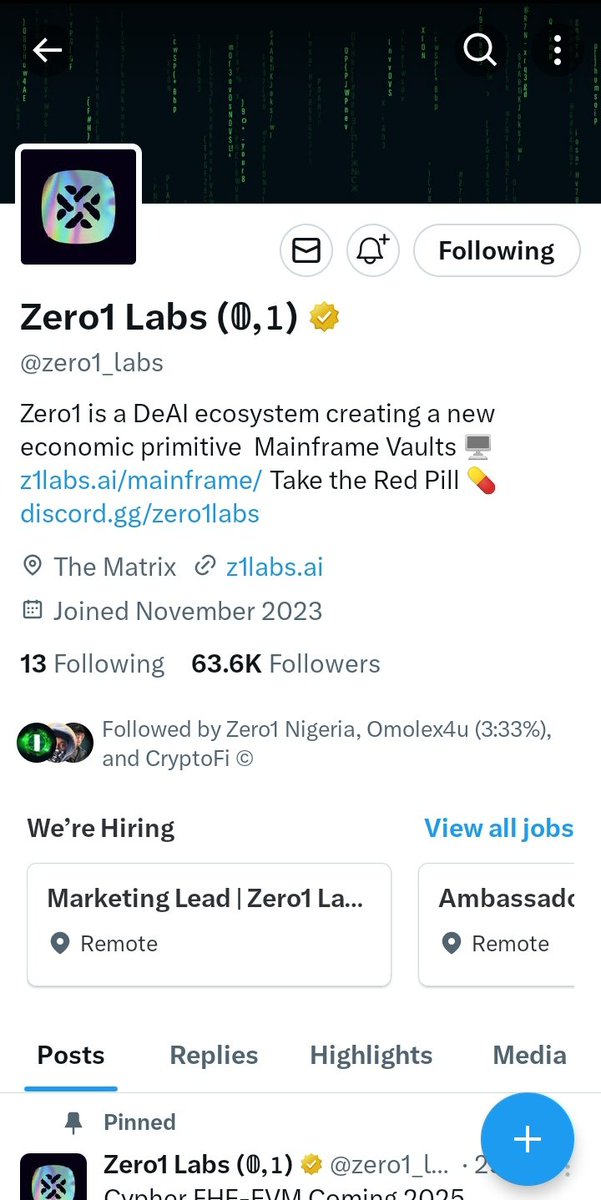 IncomeSharkVip's tweet photo. @Zero1Nigeria @zero1_labs @stevewilldoit @NatGeo @BrenSofie 
0x870dd04606ef466d714d1034bc902136eaef04f4 https://t.co/az83cyBT32