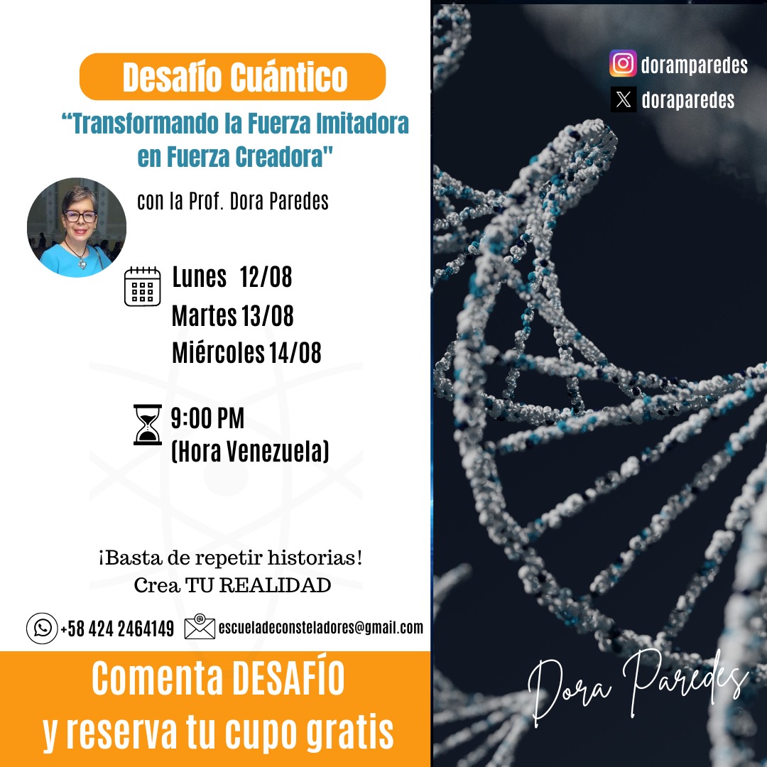 Si quieres cambiar TU REALIDAD este Desafío es para TI