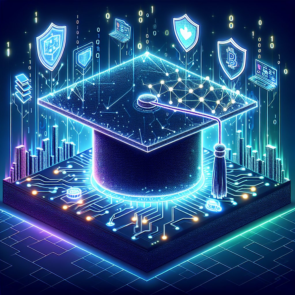 01tek's tweet image. Boost your credentials with blockchain! ⛓️  #01TEK offers tamper-proof, verifiable certifications for secure academic recognition.  Embrace the #FutureofEducation! 🚀  Learn more at 01TEK.com  #BlockchainCertifications #EdTech 1/1