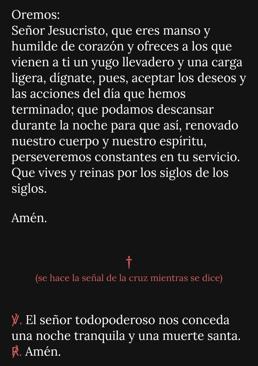 sanfernandofm's tweet photo. #liturgiadelashoras 
#completas
#oracionfinal
#SanCayetano 
#7agosto2024 https://t.co/A0gMR0kyN9