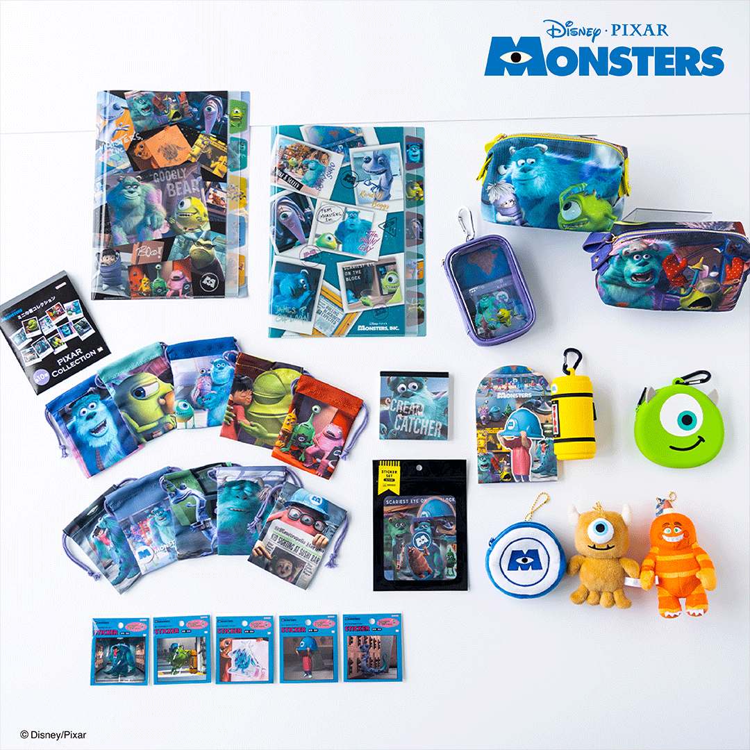 sunstar_now's tweet photo. ＼新商品情報『PIXAR COLLECTION』／
8月10日キデイランドにて先行発売💖
(一般発売9月中旬予定)
『TOY STORY2』と『MONTERS INC.』を中心に6作品にて展開！
エンドロールのNGシーンを採用しているものも🎶
さらに、サンスター文具PIXAR企画商品含むPIXAR商品を税込2,200円以上お買い上げごとにミニクリアファイルプレゼント🎁
※ぬいぐるみキーホルダーは秋頃発売予定です。
#Disney #PIXAR #サンスター文具