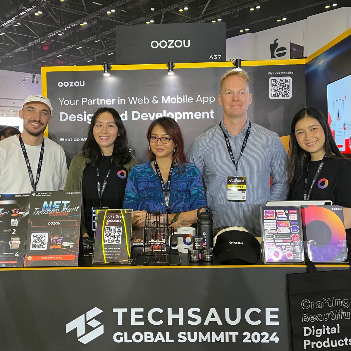 Thank you to everyone who visited our booth yesterday! 💜

We'll still be here at the Techsauce Global Summit 2024 for 2 more days.

Come meet us at Booth no. A37 to win cool prizes! 😊

#TSGS2024 #techevent #techexhibition #techconference #techcommunity