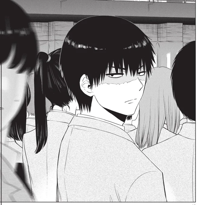 【登場人物紹介】

玄田 弦(げんだ・げん)

水森 楓の妹・さくらのクラスメイトで外星人。
水森のクラスメイト・相澤として地球で暮らしていたデデド星人の弟。(1巻収録・第1話参照)

音楽に心惹かれて、さくらも所属する吹奏楽部に入部した。 