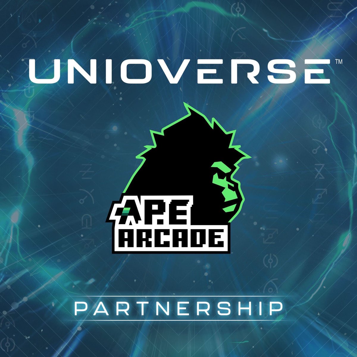theunioverse's tweet photo. The Unioverse partners with Ape Arcade 🤝🏼

🕹️ Ape Arcade is a browser based game on Telegram
🕹️ It will soon expand to The App Store 👀

Reasons why you will love it👇
1️⃣ Industry's easiest web2 onramp
2️⃣ 1st ever sustainable earn mechanics
3️⃣ Multi-platform access, starting with Telegram

Try it out for yourself ‼️
https://t.co/2WsWhF9KFV
@RealApeArcade