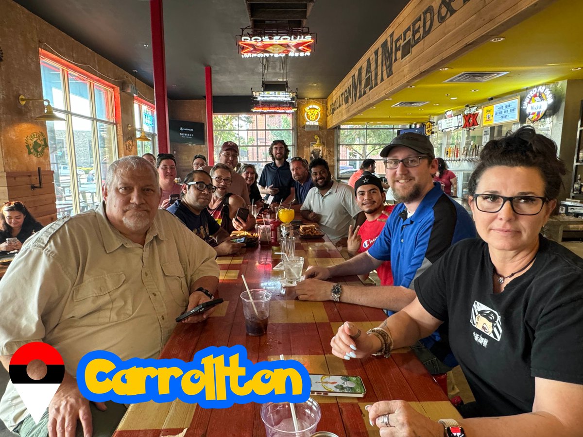 ATPTPodcast's tweet image. The Carrollton Pokemon GO Community had a great meetup at Twisted Root for Raid Hour!

Thanks for those who were able to come out!

#CarrolltonTX #PokemonGO