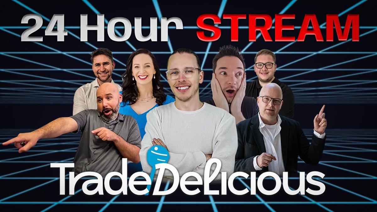 TradeD_TV's tweet photo. 🥳NEW YORK TRADING FLOOR🥳
That's right, we are planning a massive return to the equity Live Trading Floor right here on TradeDelicious, but we have MASSIVE ambitions with how to do this, and it requires MANY content creators to be a part of the trading team.

Interested in sharing your trading, being a part of an open community and being in the spotlight on a retail trading network TV?

Get in touch! We are actively looking for YOU!
https://t.co/rqxfleuJeL
#Trading #DayTrading #StockTrading