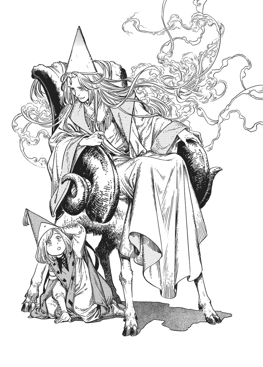 GiggukAZ's tweet photo. Witch Hat Atelier has been an absolute joy to read, with one of the most interesting magic system I've ever seen. 

I thought Fantasy Anime was peaking with Frieren and Dungeon Meshi but adding this on top next year... 

God damn Fantasy Bros are eating GOOD. https://t.co/Amhe8dZqPe