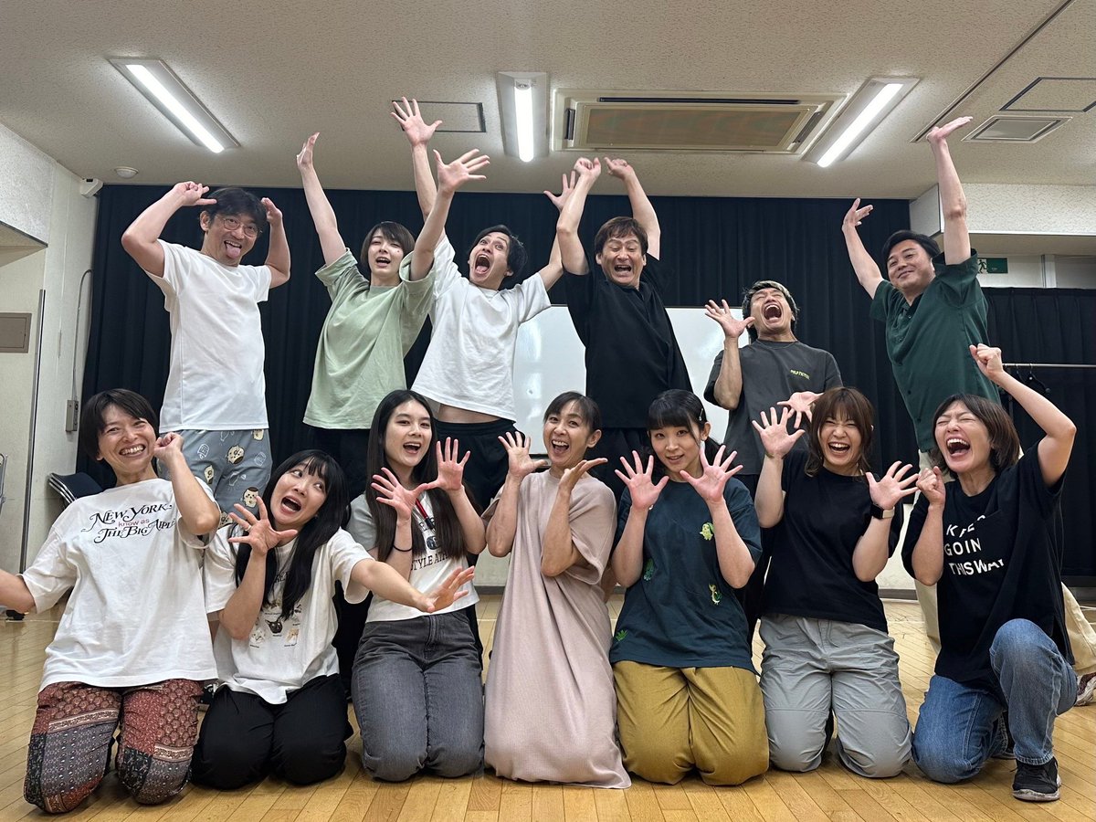 東京組、稽古順調に進んでおります。
本番が楽しみです！

[一般予約フォーム]
quartet-online.net/ticket/pandjjs