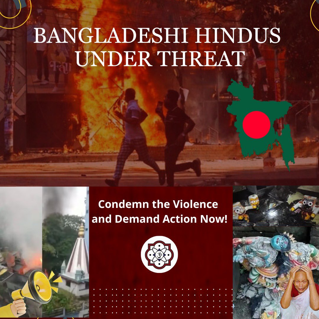 Let me show you the kind of #Democracy hailed by Jihadis and Islamic militants in Bangladesh 
#SaveBangladesiHindus #SaveHindusinBangladesh #HindusUnderAttack #HindusAreNotSafeInBangladesh