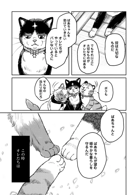 8/8 
「ネコの掟」単行本全3巻発売中です🐈️🐈️🐈 