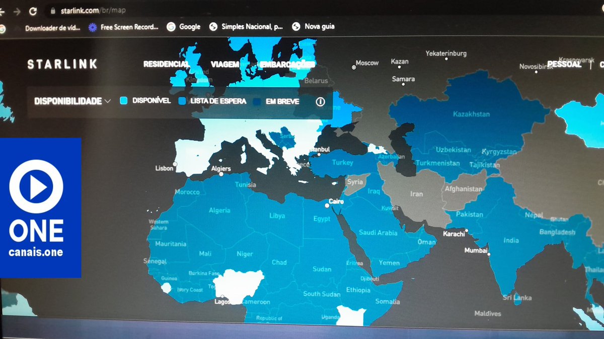 The availability map for Starlink, a company owned by billionaire <a href="/elonmusk/">Elon Musk</a>, draws attention because it is not available in authoritarian countries, where dictators control a certain nation, such as: China, Russia, Iran, Cuba, among others.
