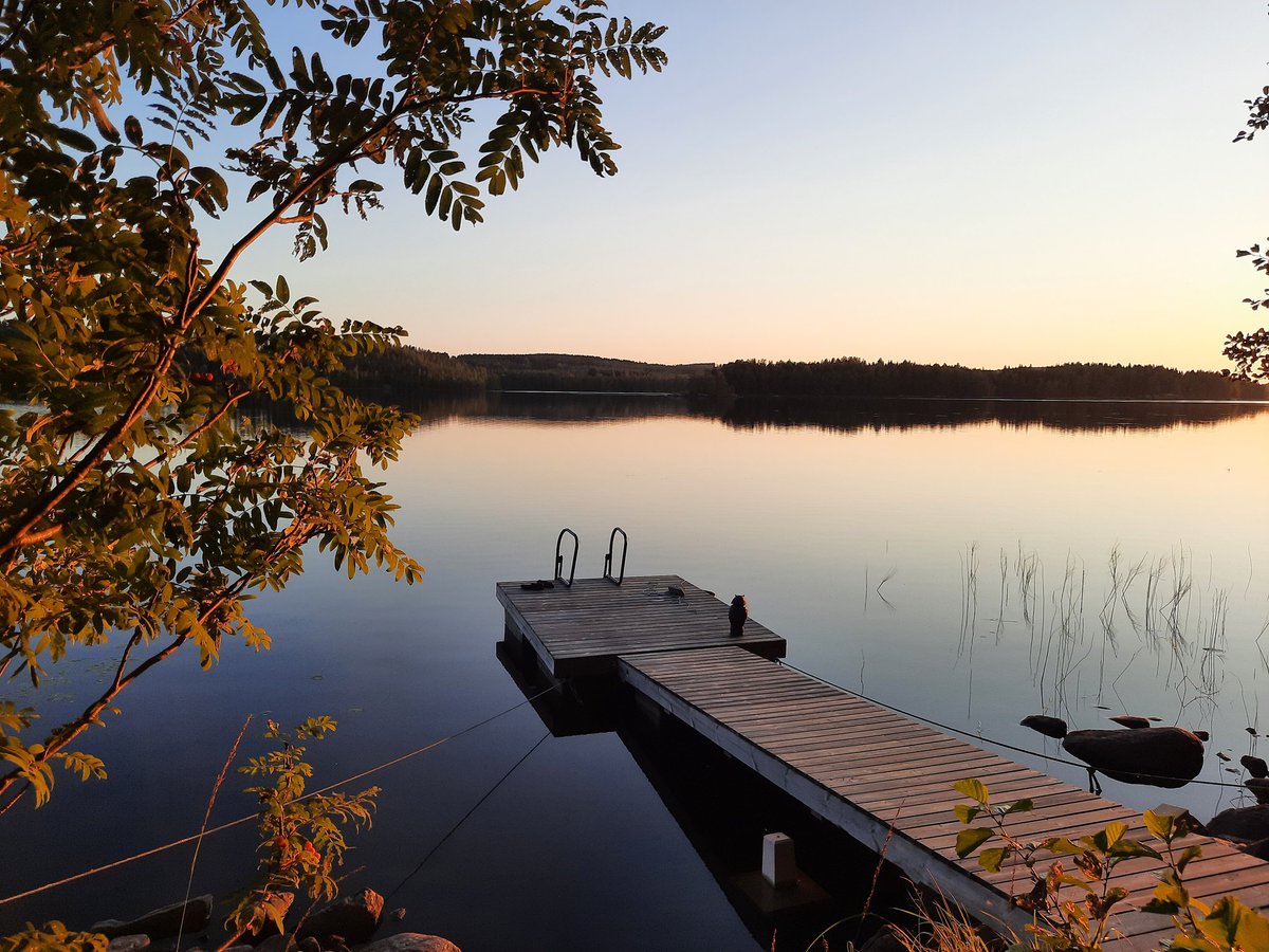 LoikkanenToivo's tweet photo. Vielä on kesää jäljellä! Kuvat eilen illalla klo 21 mökkirannasta. #vieläonkesääjäljellä #August #finnishsummer #summercottage #sunsettimes https://t.co/F4onz8XQVI