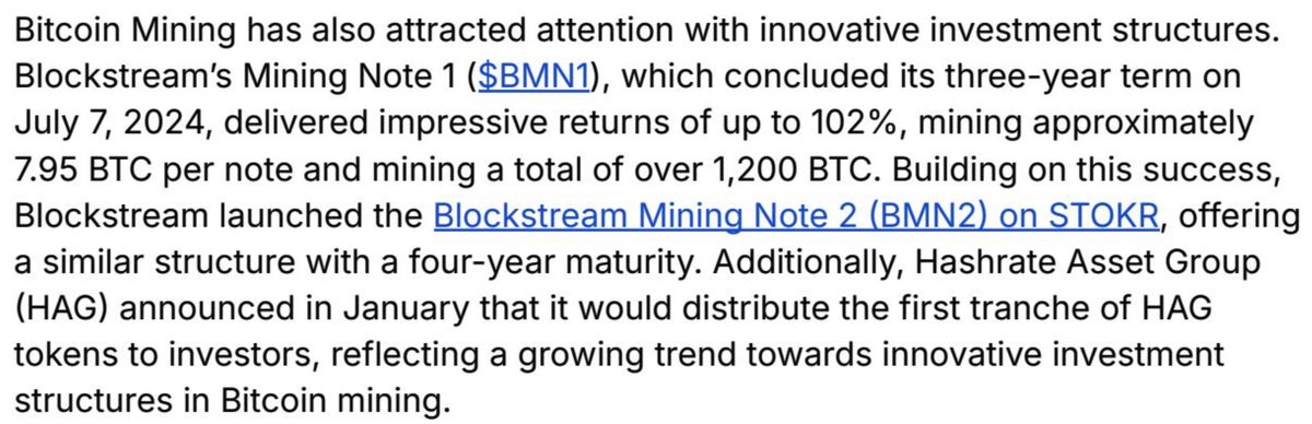 HAG - Hashrate Asset Group tweet media