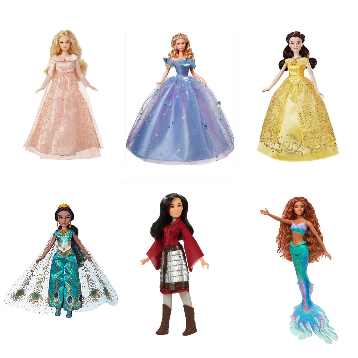 DPrincess_Facts's tweet image. Which live-action Disney Princess doll is your favorite here?