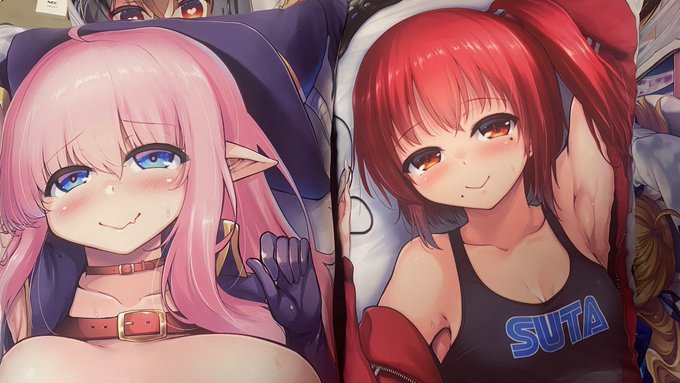 うちの子と並べても記念撮影ー 