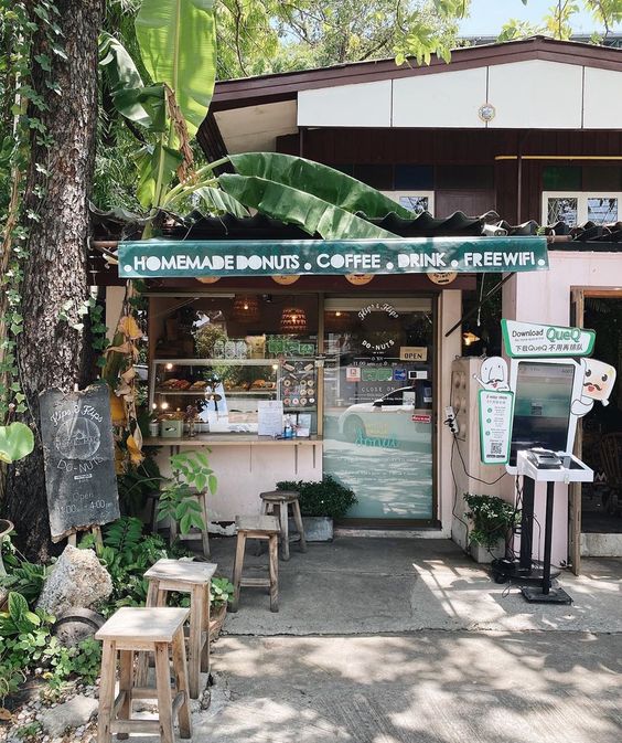 Kalau semuanya memungkinkan (uang, tempat, waktu), kalian lebih milih bikin apa?

Kedai kopi atau toko kue kecil?