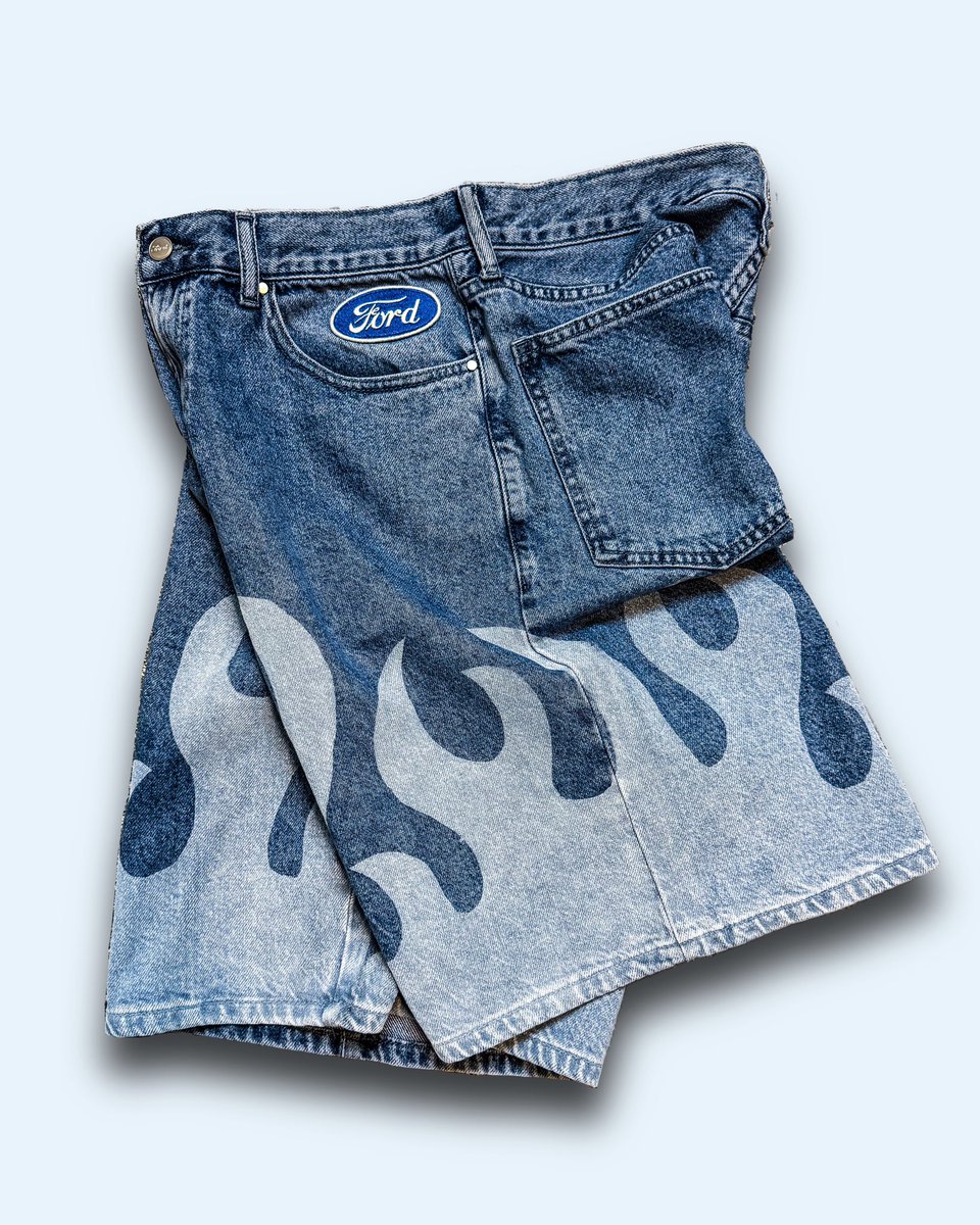 devocustoms's tweet photo. Homemade flame jorts https://t.co/Fb7GI0dZPj