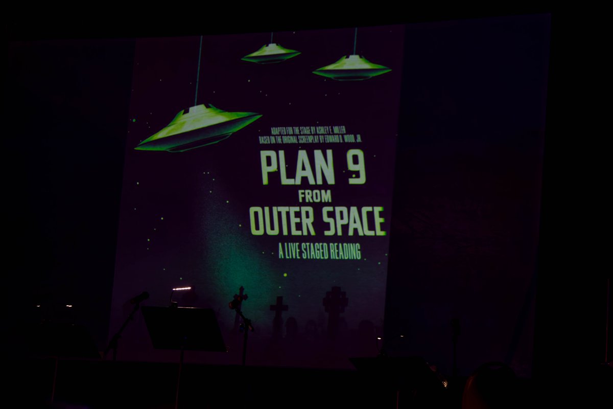 inglorioustrek's tweet photo. Thanks to everyone who joined us for our @inglorioustrek staged reading of #PlanNine at #STLV. It's not too late to support PANCAN and support TEAM TREK at https://t.co/HzxYZXzCOp. Don't be a stupid, stupid, stupid human. Support PANCAN today! https://t.co/QFQ4SBJ81Z
