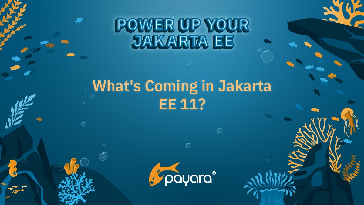 Payara_Fish's tweet image. 🚀 #JakartaEE 11 is coming! Scheduled for release later in 2024, this update brings Java SE 17/21 alignment, enhanced CDI support, new specs like Jakarta Data & NoSQL & more. Read more: tinyurl.com/4vnuas34 #JavaSE #JavaDeveloper #EnterpriseJava #TechUpdate