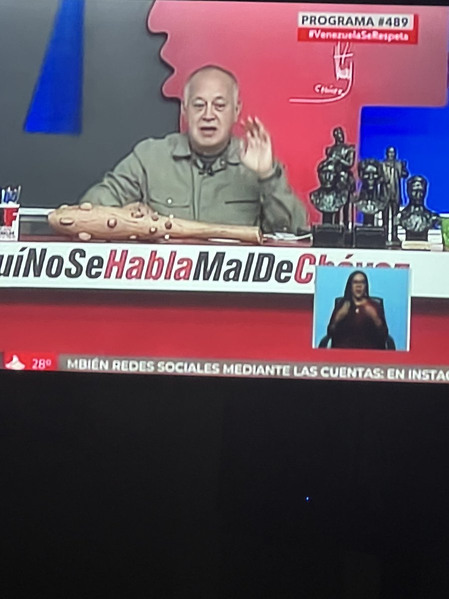Aquí estamos viendo “Con El Mazo Dando”, con el hermano <a href="/dcabellor/">Diosdado Cabello R</a> #VenezuelaSeRespeta