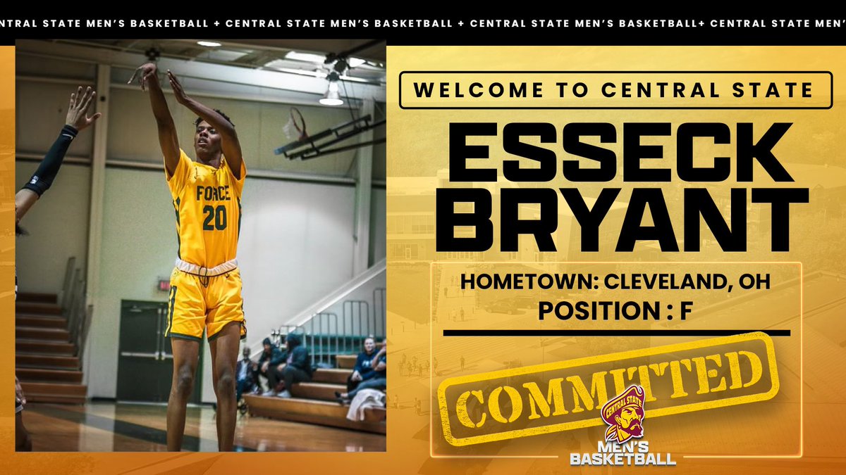 Here we go! Here we go! Here we go! Mid week! Let’s welcome TWO MORE to Marauder Land! <a href="/esseck24/">Esseck Bryant</a> <a href="/Markwise0/">Mark wise</a> <a href="/GoMarauders_/">Central State Marauders Athletics</a>