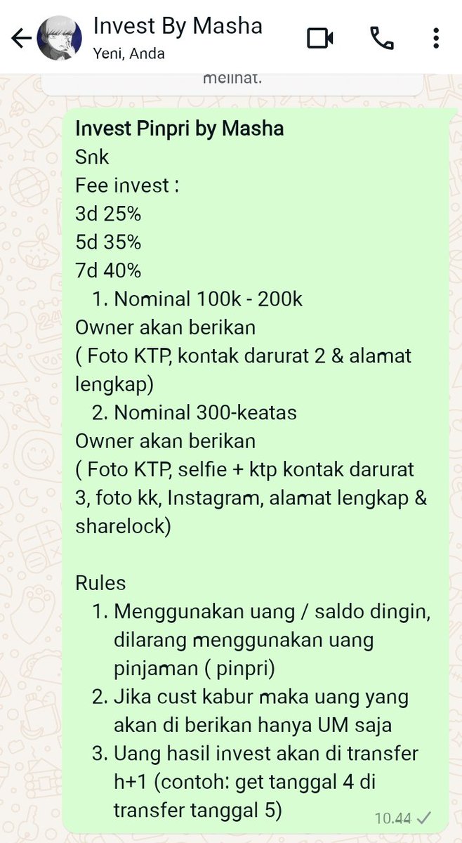 Masha| Open pinpri dan Invest tweet media