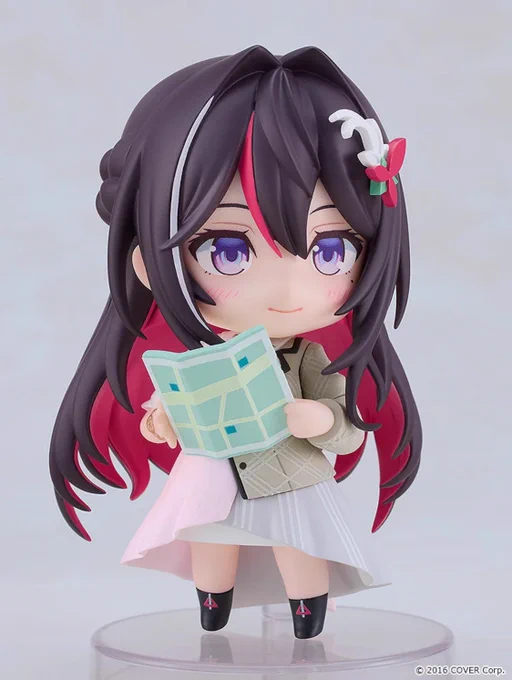 あずきちねんどろいど予約出来た! お馴染み地図持ってたり、八重歯だったり、ホロぐらの咥えてたり、小ネタ満載でかわいい!!