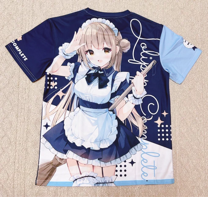 フルグラフィックTシャツ実物です!!見てー!!可愛い〜 