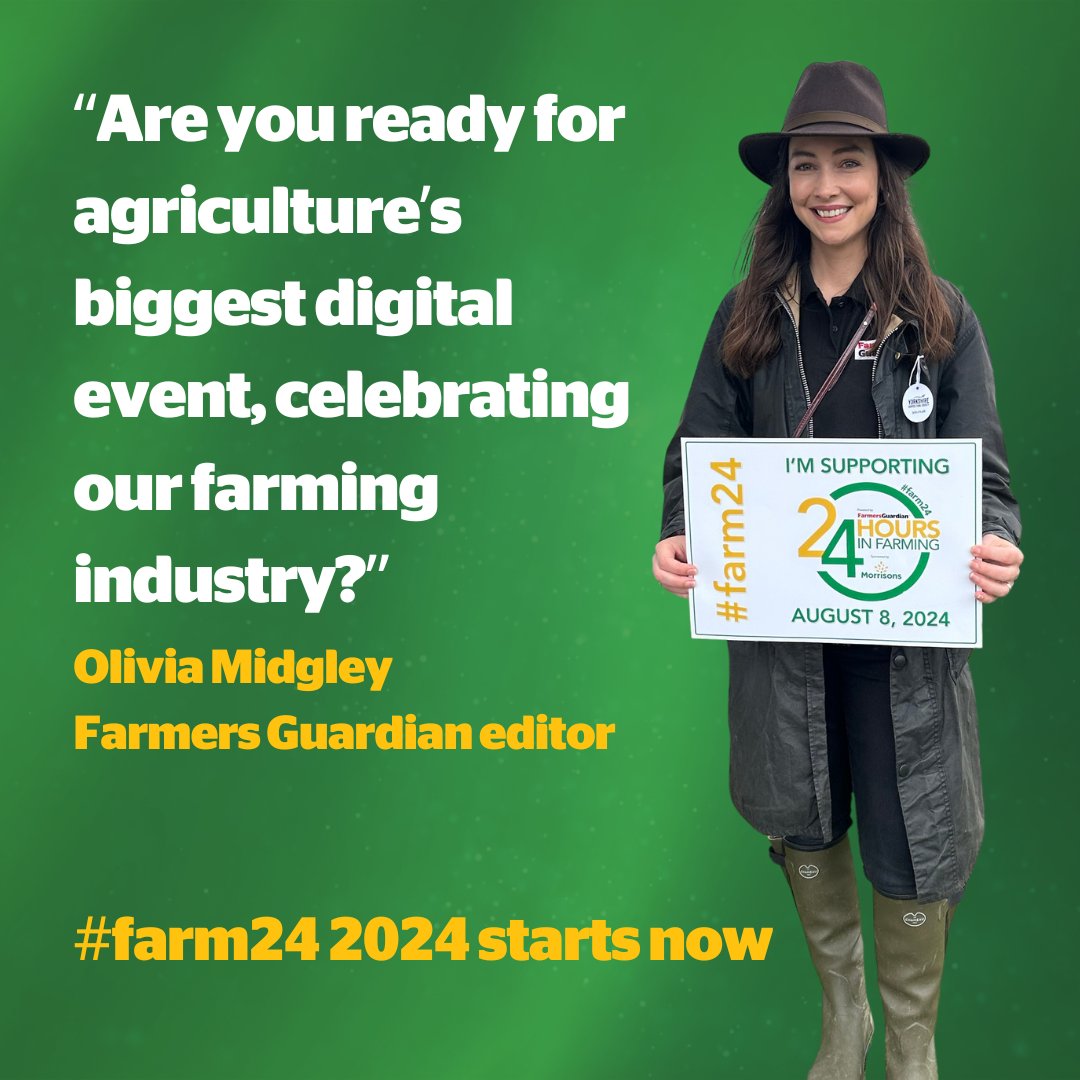 FarmingCAN's tweet photo. #farm24 is here!

Show your support for British farmers and the farming industry. Be sure to share your posts using the hashtag #farm24 and tag @FarmersGuardian 

Show your support ⬇️ 

🔗 https://t.co/J3ArzKmS7Q

#farm24 #BritishFarming #FarmingCAN #SupportFarmers #farming https://t.co/fuhPGKBeS7