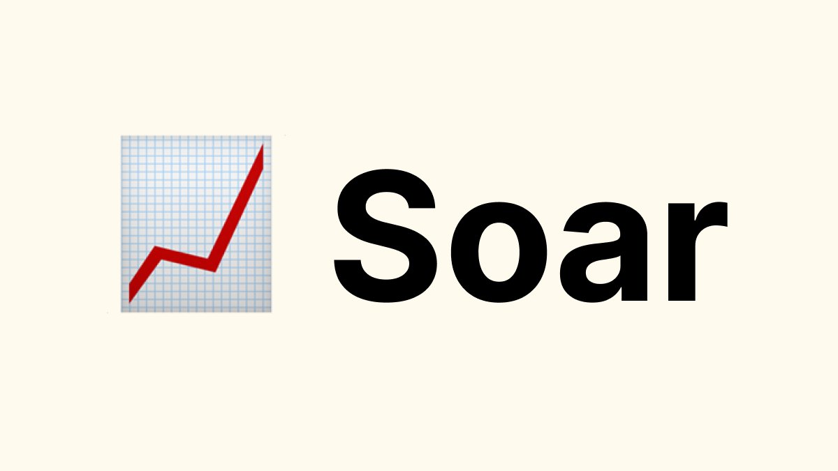 I hated the UI of blogging platforms so like a completely normal person- I built my own blogging platform from scratch.

Introducing Soar 🧵➡️