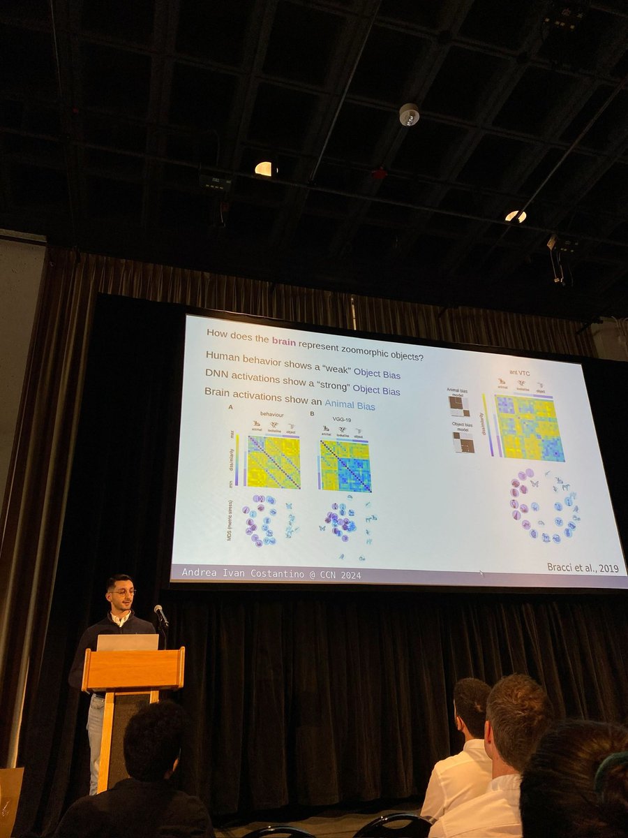 Andrea Costantino (@costantino_ai) on Twitter photo It was an honour to be invited to present our research at <a href="/CogCompNeuro/">CogCompNeuro</a> @ MIT. Thanks to the <a href="/brain_score/">Brain-Score</a> organizers <a href="/martin_schrimpf/">Martin Schrimpf</a> <a href="/KohitijKar/">Kohitij Kar</a> for the prize, and shout out to my collaborators <a href="/hans_opdebeeck/">Hans Op de Beeck</a> and Stefania Bracci for making this possible! #CCN2024 It was an honour to be invited to present our research at <a href="/CogCompNeuro/">CogCompNeuro</a> @ MIT. Thanks to the <a href="/brain_score/">Brain-Score</a> organizers <a href="/martin_schrimpf/">Martin Schrimpf</a> <a href="/KohitijKar/">Kohitij Kar</a> for the prize, and shout out to my collaborators <a href="/hans_opdebeeck/">Hans Op de Beeck</a> and Stefania Bracci for making this possible! #CCN2024