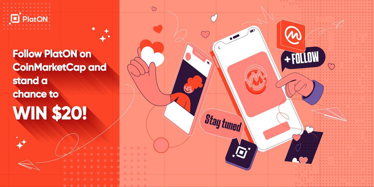 🎉Follow #PlatON on #CoinMarketCap and stand a chance to win $20! Round2⃣

🎁$20 * 10 winners
✅Follow:coinmarketcap.com/community/prof…
✅Get as many VIEWS as possible to increase your chances of winning!
✅Show your proof in the comments. 
✅Leave your $LAT address.
$LAT 
 Engage with X