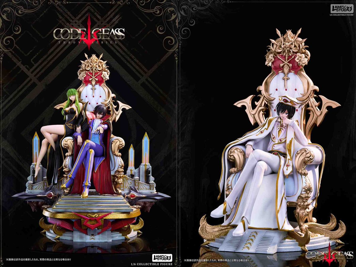 FavorGk's tweet photo. This LeLouch and C.C. figure by lamzc Studio is now available for pre-order!
#LeLouch #CC #LelouchLamperouge #LelouchviBritannia #ImmortalWitch #PizzaGirl #CodeGeass #CodeGeassFigure #CodeGeassFans #CodeGeassAnime #CodeGeassSeries #Anime #lamzcStudio

https://t.co/NeSVhN15Li https://t.co/AsV9nmGZvl
