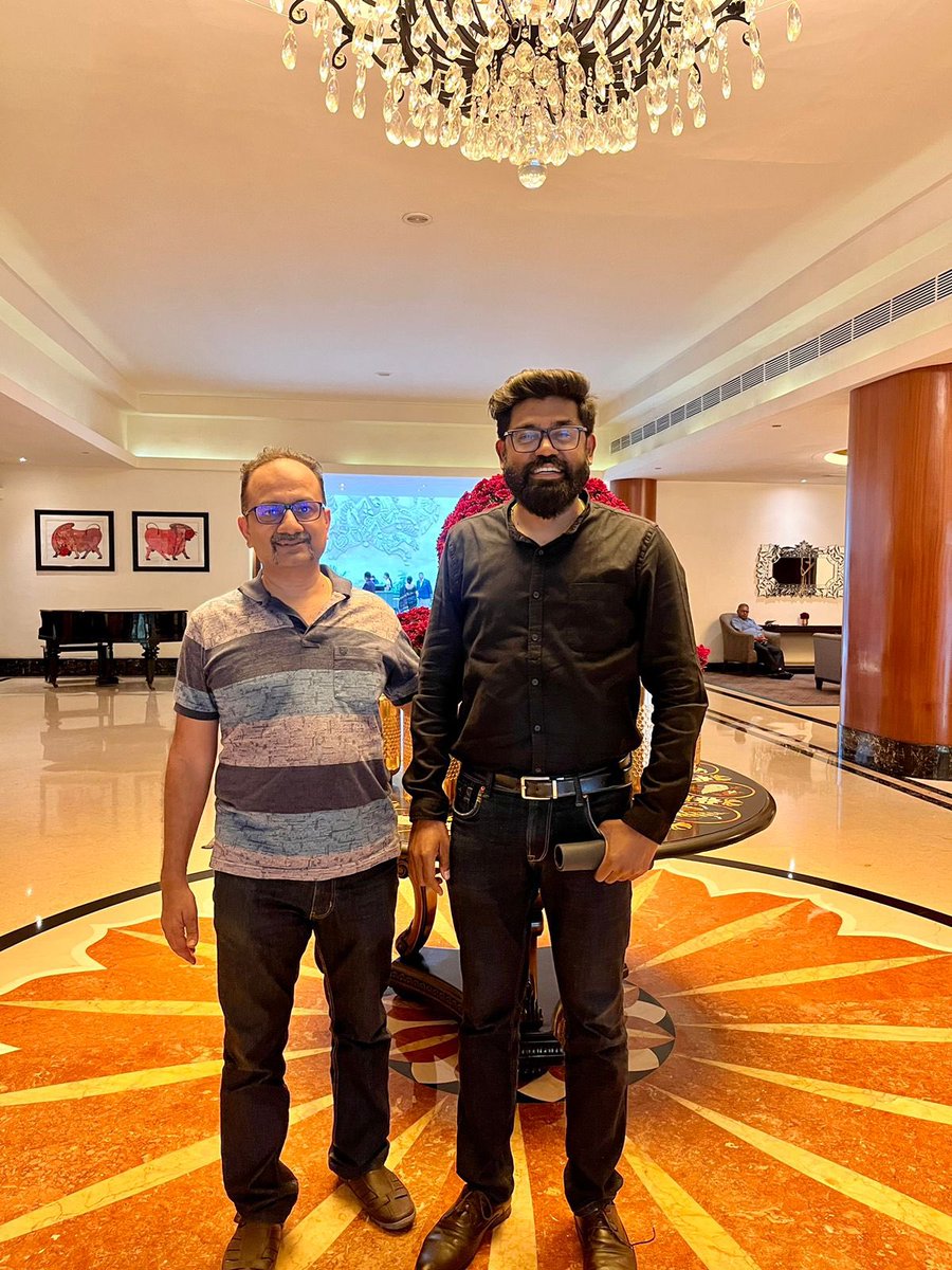 Happy to have met #BicycleMayorOfBengaluru, the long standing mentor, who I have taken lot of inspiration from remotely! Thanks a lot Sathya for being there always!

Lot of experience shared and great motivational trigger of #PublicPolicy in our work! Lots I have learnt from you,