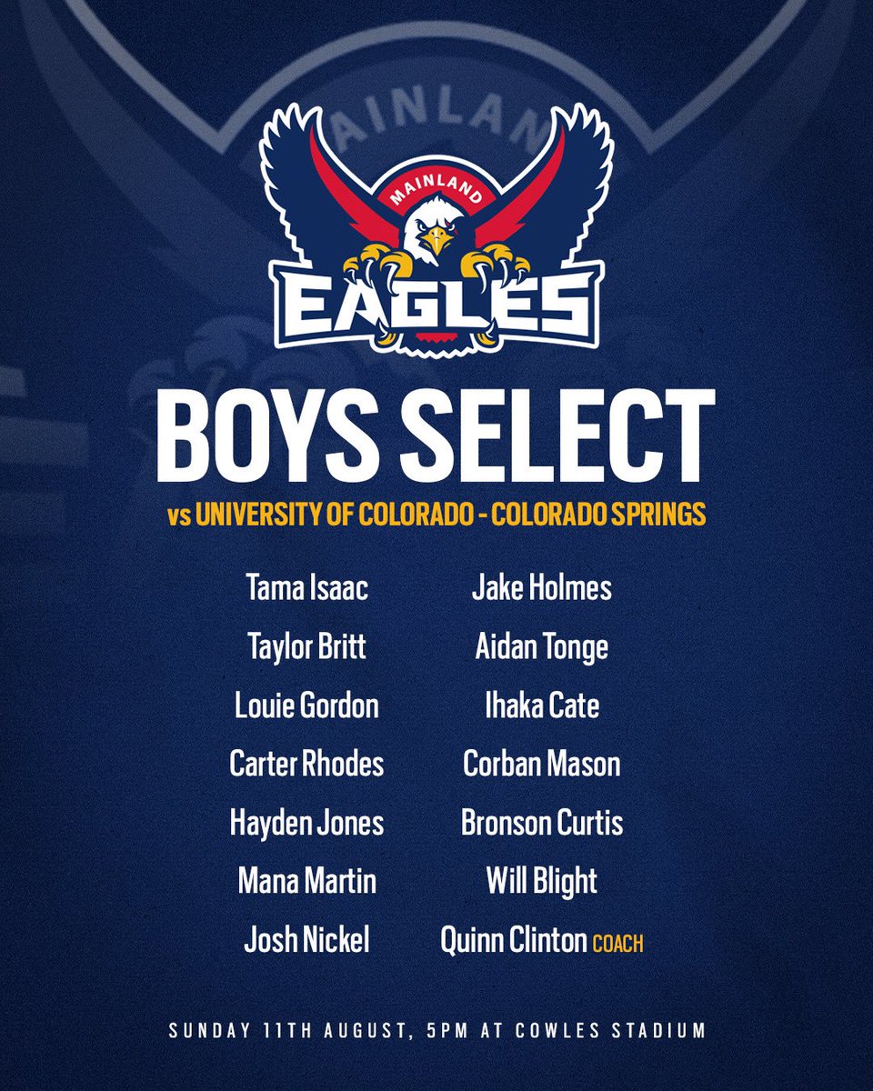 We’re hosting <a href="/UCCSMBB/">UCCS MBB</a> for an exhibition game this Sunday, featuring some of the best high school talents in the South Island 🙌

Grab a ticket 🔗: premier.ticketek.co.nz/shows/show.asp…