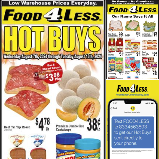 Food4LessCV's tweet image. HOT BUYS on Beef Tri Tip Roast! 

food4lesscentralvalley.com/hot-buys/
Get these Hot Buys and more directly to your phone by texting FOOD4LESS to 833-456-3893