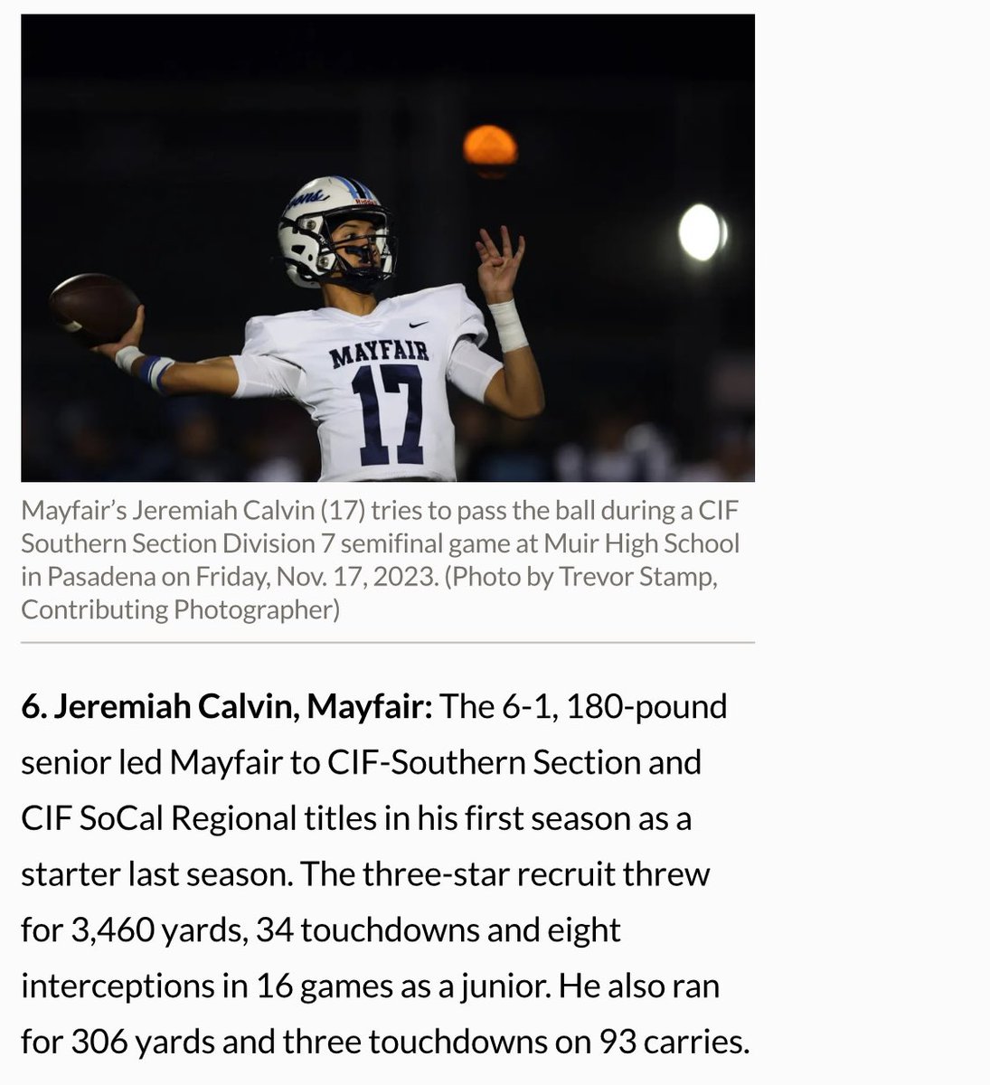 TeamZig's tweet photo. Area Top 10 athletes for HS Football and Southern Section Rankings @SoonsFootball
#WhyNotMayfair
#MonsoonNation
#Uncommon https://t.co/hBp1NxqydO