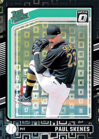 2024 MLB DONRUSS ポール ちいさい スキーンズ 直筆サイン 売買された 