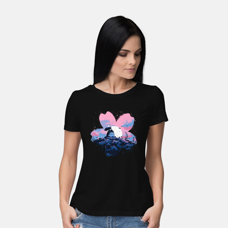 teefury's tweet photo. THE DAILY | “Sakura Spirit” by #IKILO starts at just $13 today only at #TeeFury! ⚡
https://t.co/uhG5741KmD
#tees #tshirt #coolshirts #popcultureshirts #graphictee #shirt #movies #anime #fantasy #studioghibli #sunset #spirit #pink #cherryblossom https://t.co/cTcXExCWA9