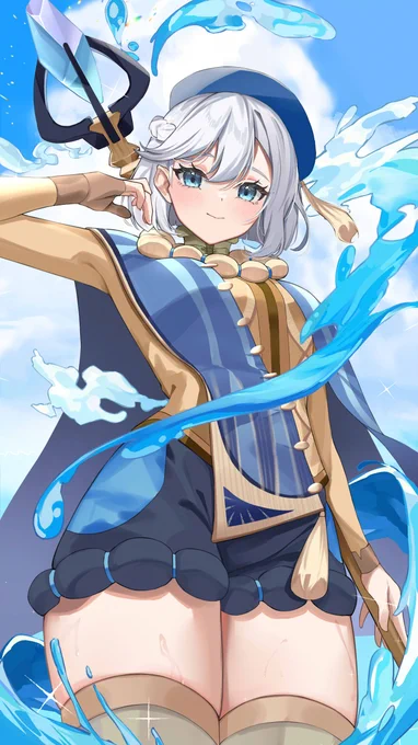 AFKジャーニーリリースおめでとうございます!お祝いイラストを描かせていただきました!美麗なグラフィックで壮大な世界観に没入できること間違いなしです!魅力的なキャラクターもたくさんいるので気になる方は是非チェックしてみてください! 