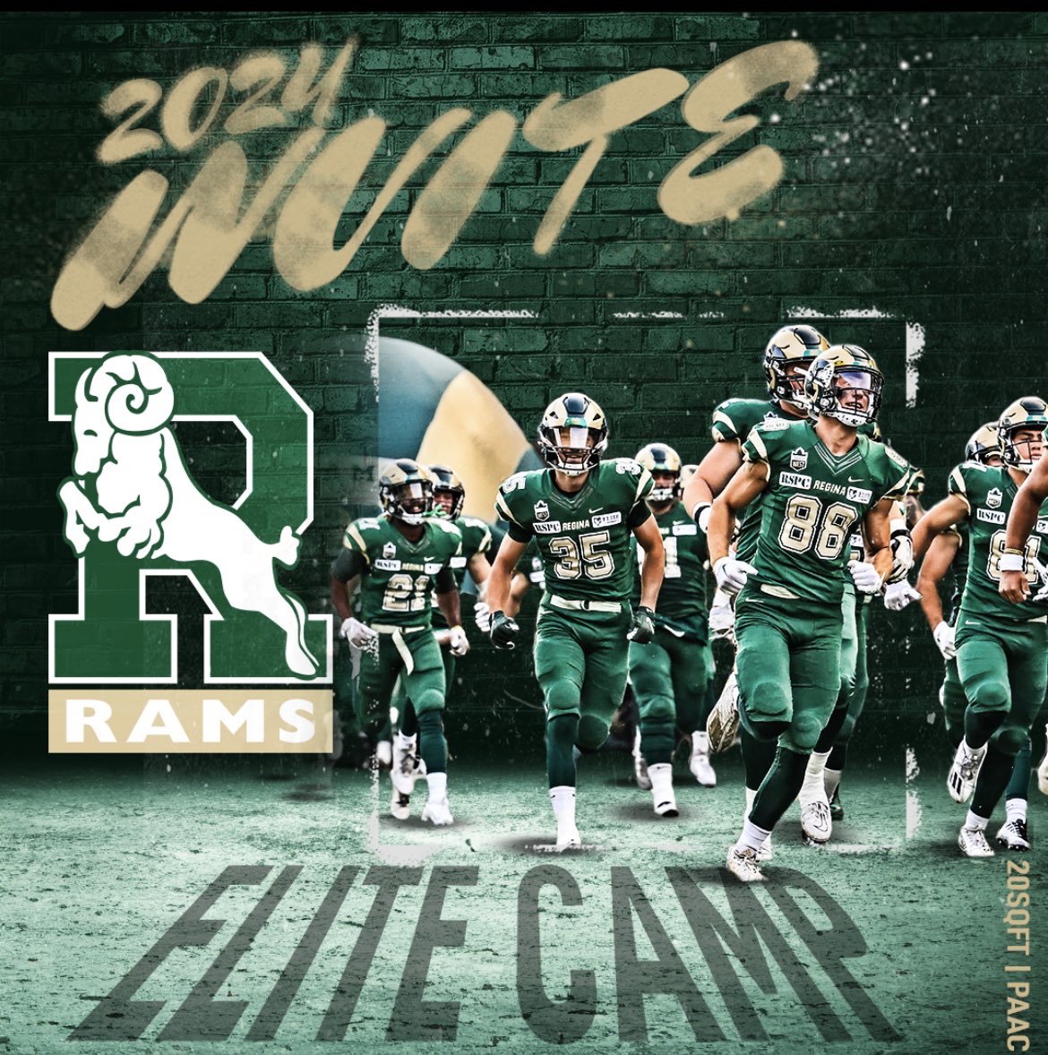 Thank you <a href="/reginarams/">University of Regina Rams</a>  for a Great Camp last week and for the opportunity to show my skills! Huge thanks to the Coaches and Staff  
@CoachMcConkey <a href="/CoachB_Anderson/">Bruce Anderson</a> <a href="/dwaynemasson/">Dwayne Masson</a> 
<a href="/VentsonD/">Ventson Donelson</a> 
<a href="/sheldon_gray/">Sheldon Gray</a>