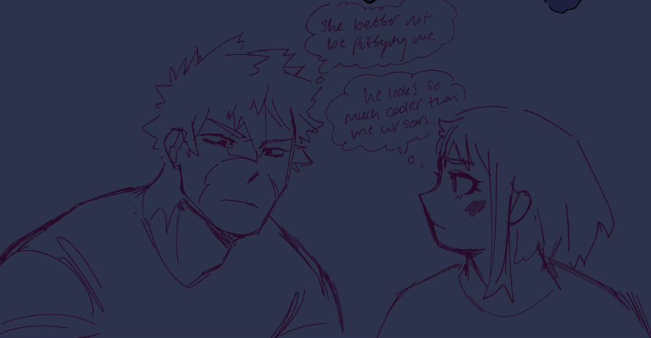 SharkyJuno's tweet photo. i need my 40+ chapter 300k word slow burn fanfic on ao3 right now! #kacchako #MHA430 #uraraka #ochako #bakugo #katsuki https://t.co/h8UGMyC7eS