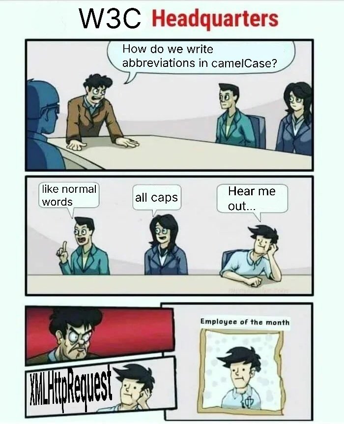 js_shitposting's tweet image. Do or die 🎲 #xmlhttprequest