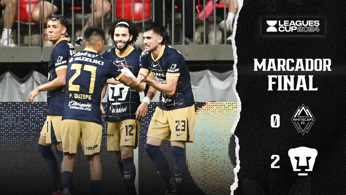 PumasMX's tweet image. ¡Estamos en octavos de final! 🤩

A la espera de nuestro rival, bien jugado, Pumas 👊

#DePumasSoy #OhUniversidad