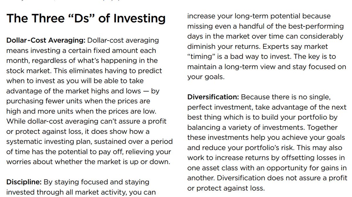Iam7Love_AF's tweet image. Dollar-cost averaging is a technique for lowering average cost per share over time. DCA cannot assure a profit or protect against
loss in declining markets. We should consider their ability to continue to invest in periods of low-price levels.

#howmoneyworks $ZACK on $SOL