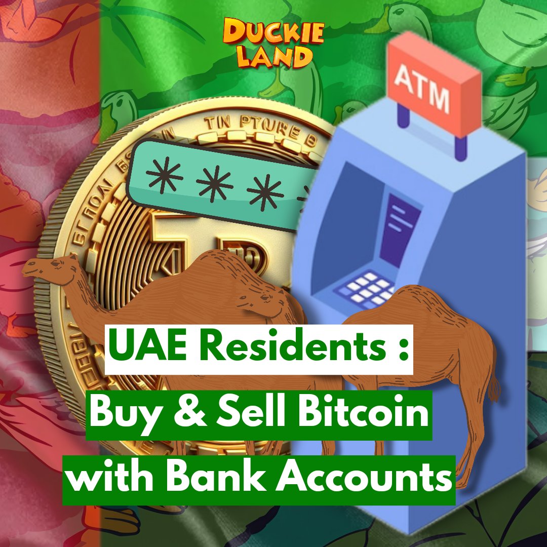 UAE Residents : Buy &amp; Sell Bitcoin With Bank Accounts

Read more : instagram.com/p/C-ZWKQOv8Qz/…

#uae #Bitcoin #cryptocurrency #trending #viral #duckieland #mMETA #game