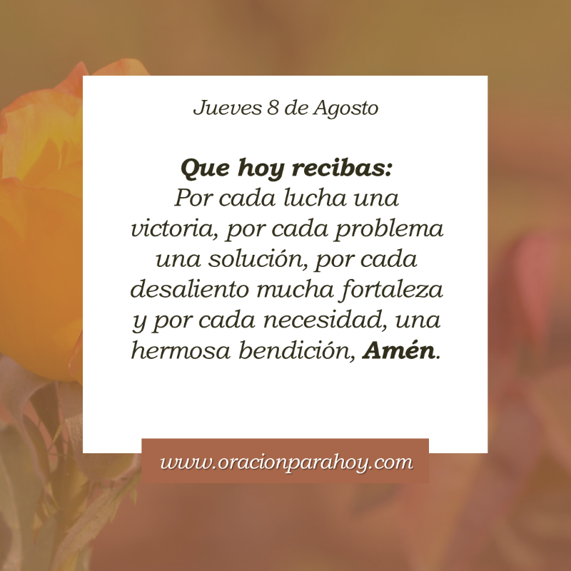OracionParaHoy's tweet photo. Oración para hoy 8 de agosto: https://t.co/ijbBpONuyL