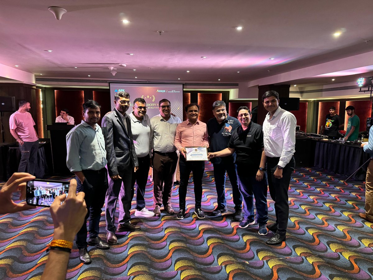keSolutionsLLP's tweet photo. Biggest Ansys closure in the bag! Feeling unstoppable! 💪🔥 #goals  #Achievement #AnsysWin #Grateful https://t.co/dKy8ELIXIE